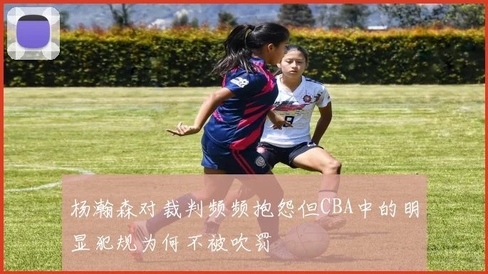 杨瀚森对裁判频频抱怨但CBA中的明显犯规为何不被吹罚